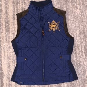 Ralph Lauren Sport Navy Vest